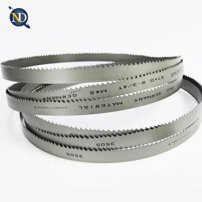 Customized Regular and Skip/Hook Tooth Form of Band Saw Blade for Cutting Metal