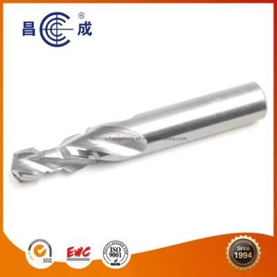 HRC 55 Solid Carbide 3 Flutes Drill Reamer for Processing Aluminium Alloy