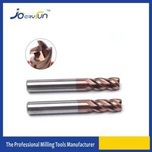 4 Flutes Corner Radius End Milling Cutter for Metal