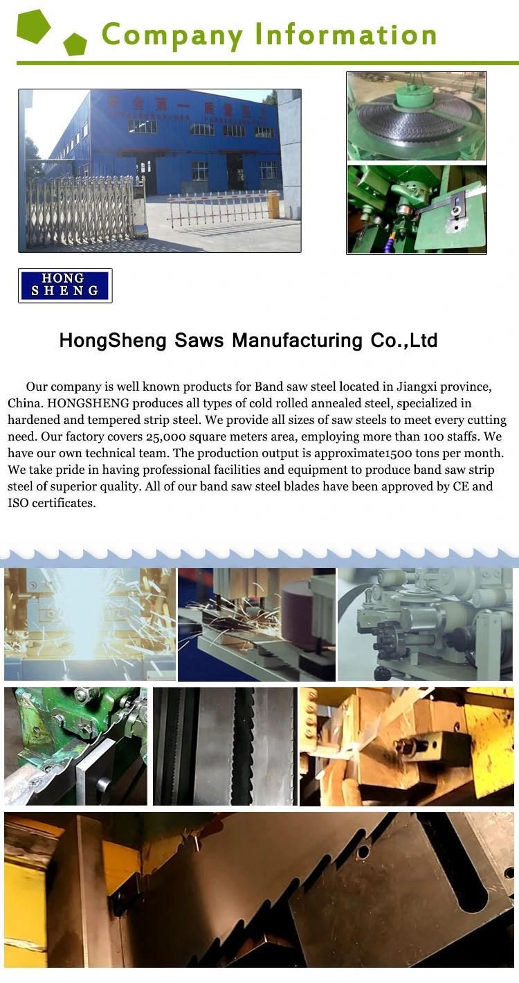 High Quality Meat, Bone, Fish Band Saw Blade Butcher Processing Portable Tools