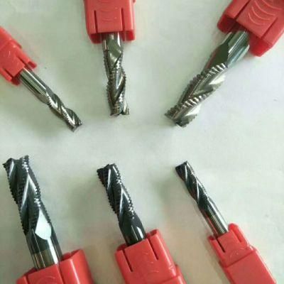 One Flute End Mill Carbide Spiral Single Cutting Tools for Plastic Wood Aluminium Milling Cutter