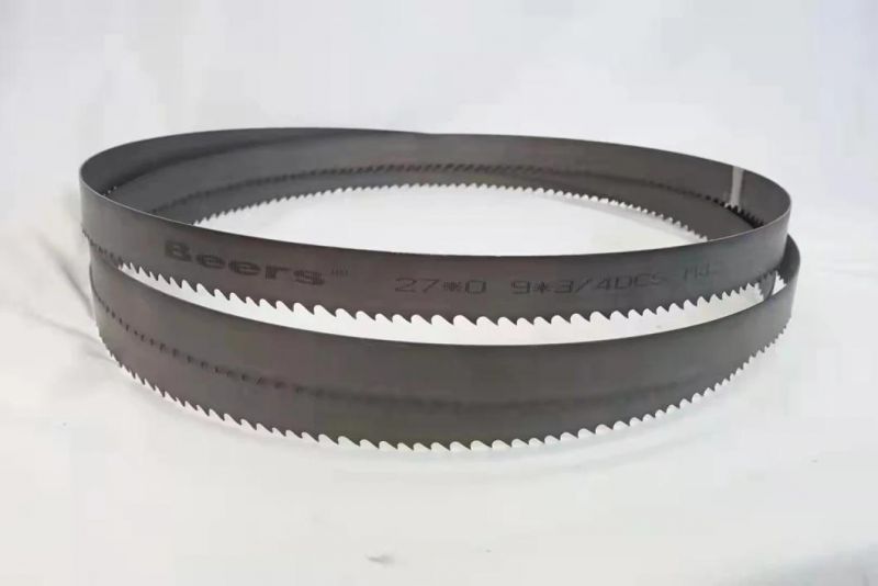27*0.9*3620*3/4 Bimetal Band Saw Blade with The Best Cutting Effect