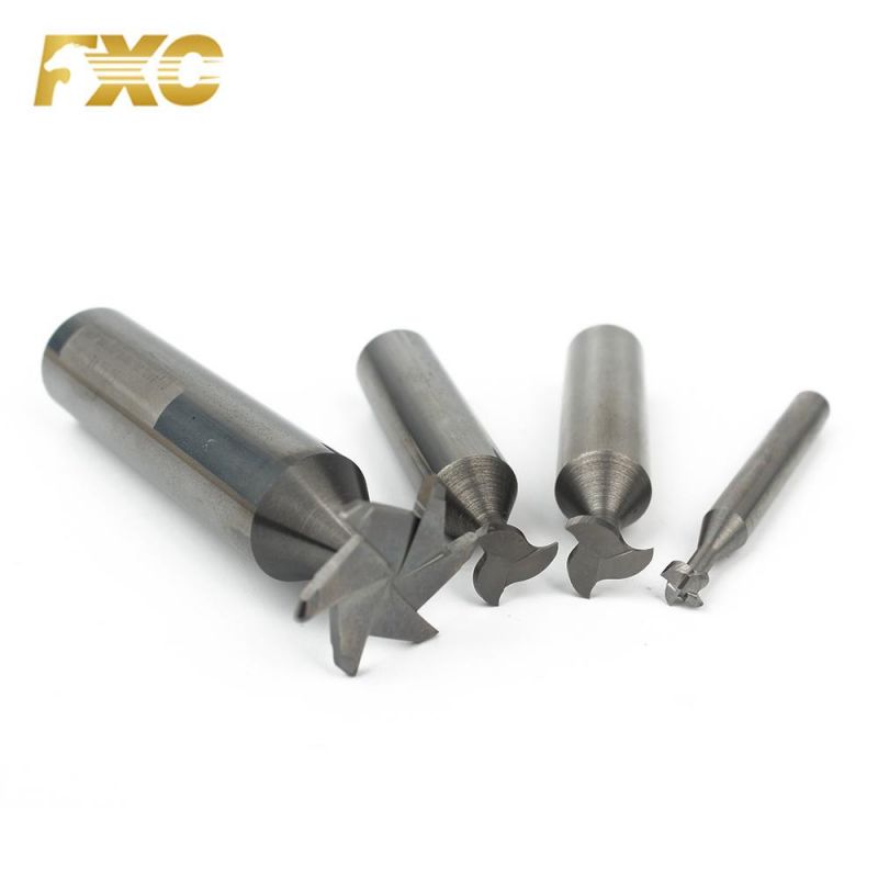 Tungsten Carbide Stable Shank T-Slot End Mill Cutters