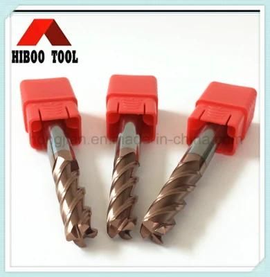 Copper Coating HRC55 Corner Raduis Carbide Cutting Tool