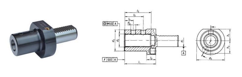 Hot Sale Manufacturers DIN69880 Standard Vdi Toolholders E2-30X16