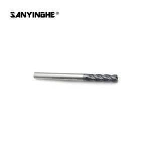 Long Shank Solid Carbide Corner Radius Endmills 4 Flute End Mills Cutter