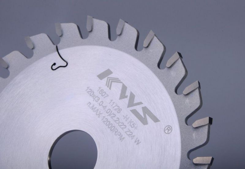 Carbide Scoring Saw Blade with Chrome Surface