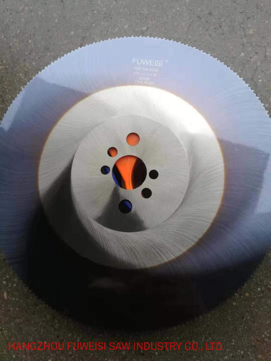 HSS Cold Saw Blade for Cutting Mild Steel