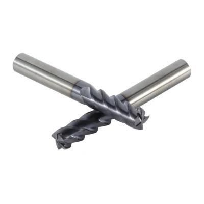 Flutes HRC55 D4-D20mm Solid Carbide End Mill with Coating