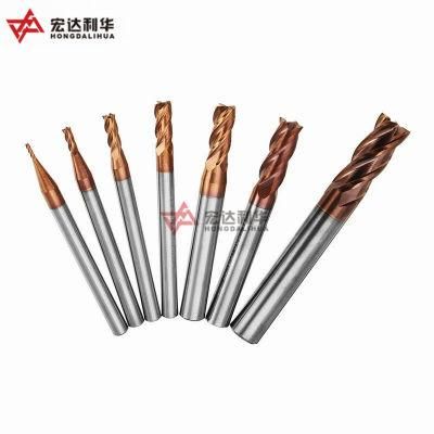 Carbide End Mill Set Square End Mill Bit 4 Fultes Milling Cutter Tungsten Carbide Cutting Tools (D4+D5+D6 End Mill)