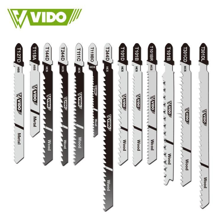 Vido Personal Customized Compact Durable Tool Jig Saw Blade for Wood Cutting
