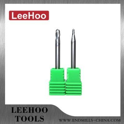 High Hardness HRC70 Solid Carbide Ball Nose End Mills for Machining