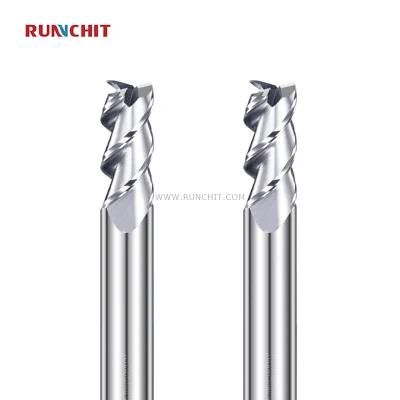 Standard Carbide Flat End Mill for Aluminum Mold Tooling Clamp 3c Industry (AEH0403A)