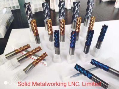 Solid Carbide End Mills for Applications