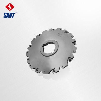 CNC Lathe Machining Indexable Side and Face Milling Cutter