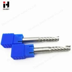 Carbide End Mill Spiral Single Flute Milling Cutter Tools CNC Bits Router for Woodcutting