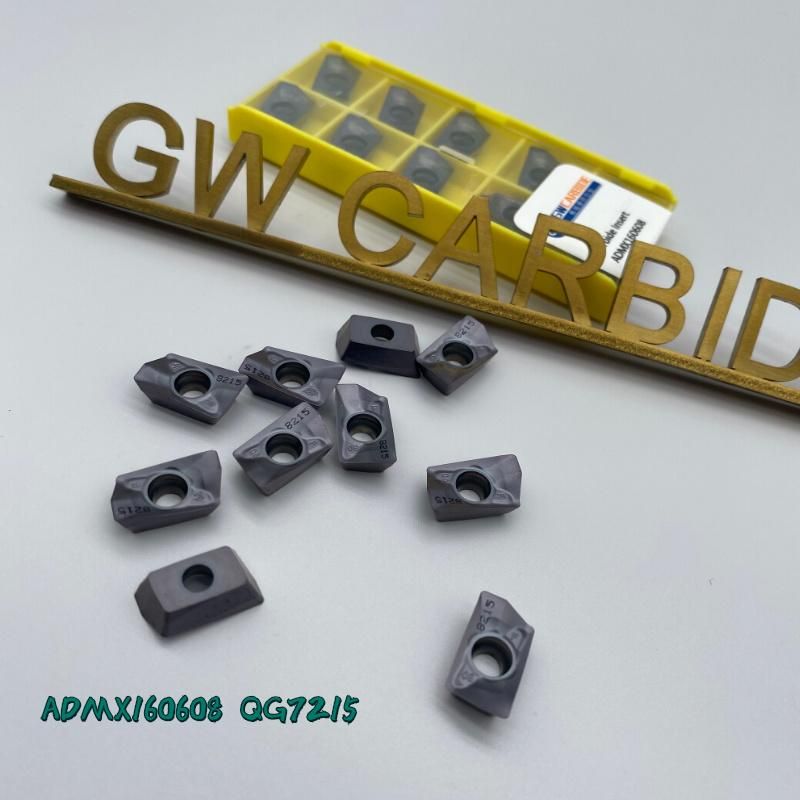 Gw-Carbide Solid Carbide Insert Admx160608 for Stainless Steel