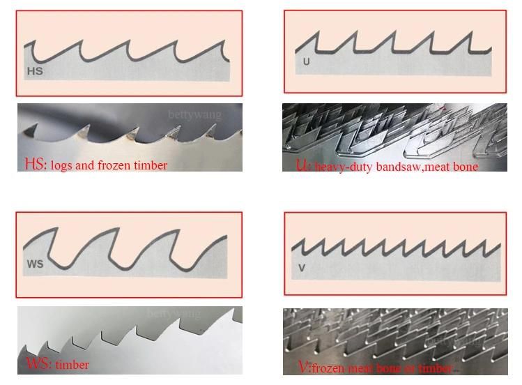 Factory Directly C75s Carbon Steel Material Wood Cutting Bandsaw Blade with Long Working Life