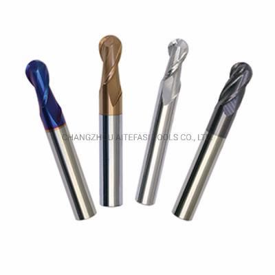Solid Carbide Tialn Coated Series 4 Flutes Flat End Mill