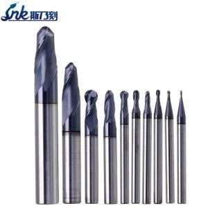 Solid Carbide Blade 2/4 Flute Sphere Mill