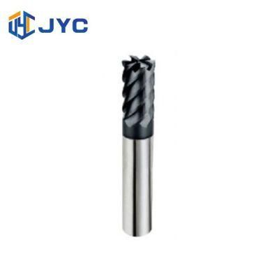 High Temperature Resistance and Stable Quality 6 Flutes Square End Mills