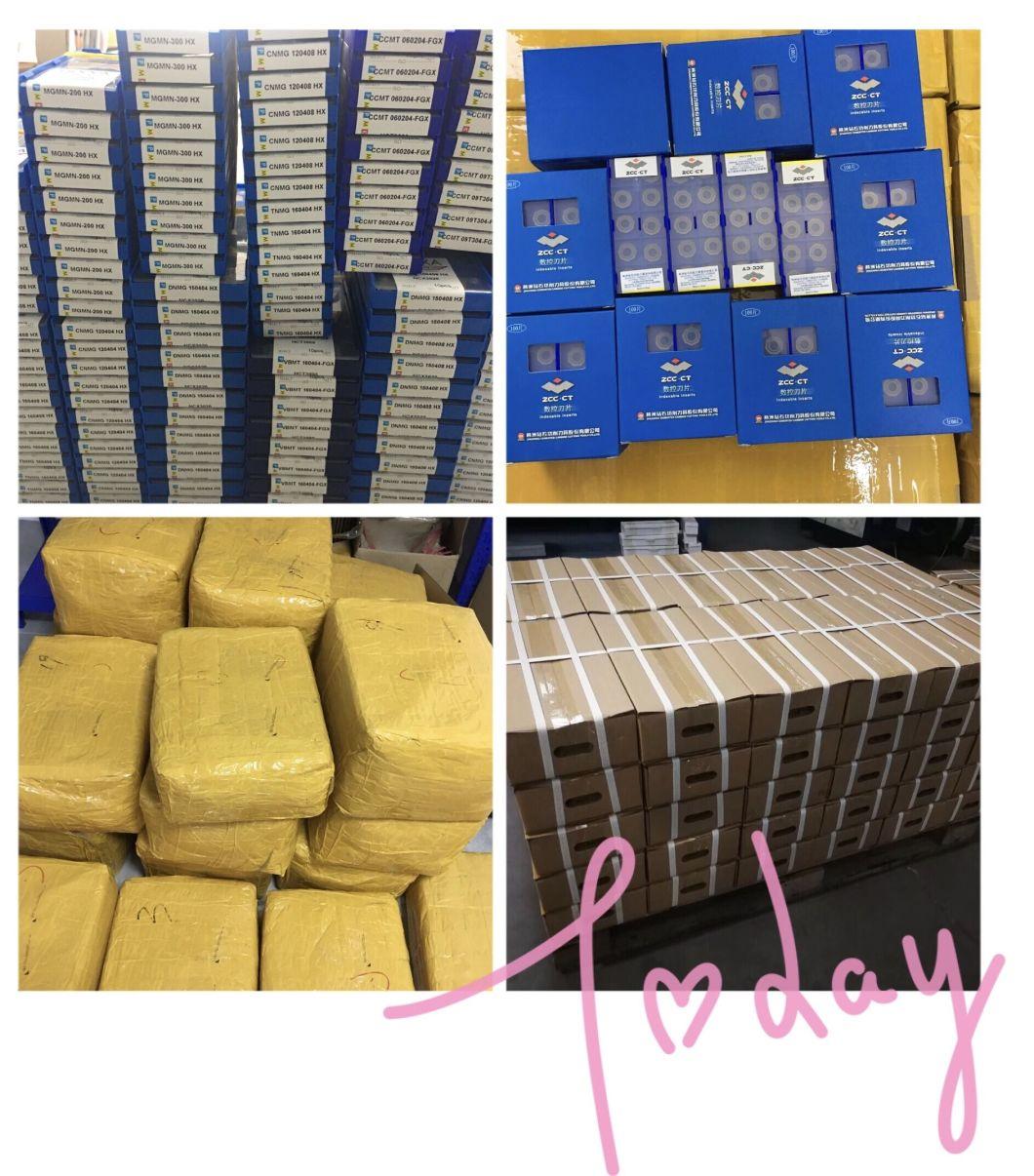Variety Types Safety Carbide Milling Inserts Cnmg/Dnmg/Tnmg/Vnmg/Wnmg for Turning Tool