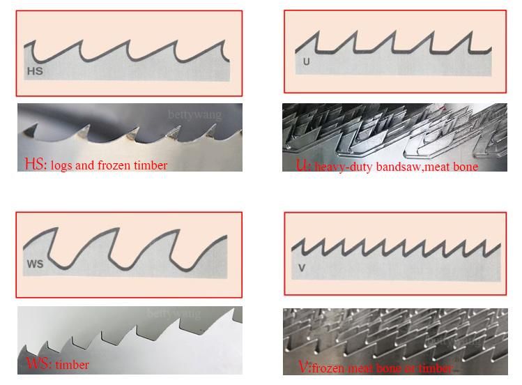 C75s Bandsaw Blade Cutting Meat/Bone/Fish