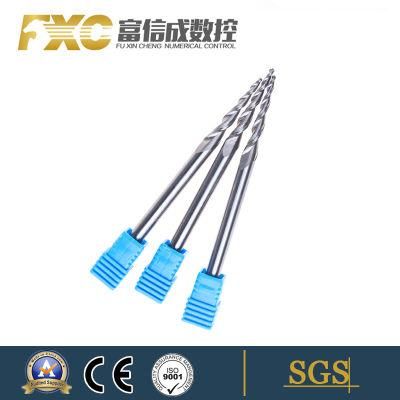 Solid Carbide Taper Ball Nose End Mill Without Coating