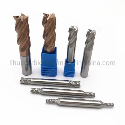 Factory Super Cutters Mills Staight Shank Endmill Cutting Tool From Zhuzhou Manufacture