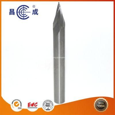 Solid Carbide Total Length 120mm Taper 2 Flutes End Mill