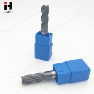 HRC 45 Tungsten Carbide 4 Flute End Mills