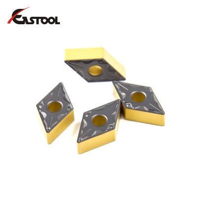 Factory Supply Tungsten Cemented Carbide Inserts Cutting Tools Indexable Turning Inserts Dnmg150608-Am for Steel Machining CNC Inserts