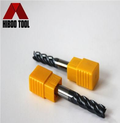 HRC55 Tungsten Carbide Square End Mill for Glass