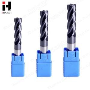 2/4flute Square End Mills with Straight Shank and Long Cutting Edge for General Steel