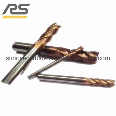 Tungsten Carbide 4 Flutes Endmill for Glass Fiber Reinforced Plastic