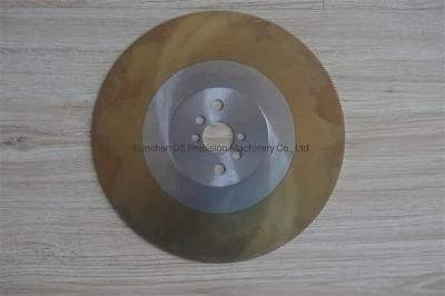 Factory Supply W6 HSS Circular Saw Blade for Carbon Steel Tube Cutting with Coating