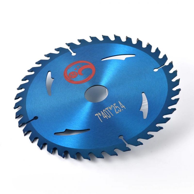 Behappy Carbide Tipped Teeth General Purpose Hard & Soft Wood Cutting Saw Blade for Angle Grinder