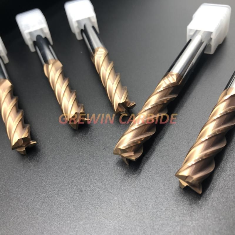 Gw Carbide-Stainless Steel Cutting of Carbide End Mills in HRC55