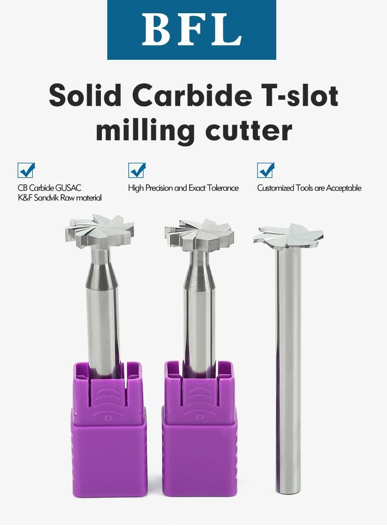 Bfl Solid Carbide T Slot End Mill