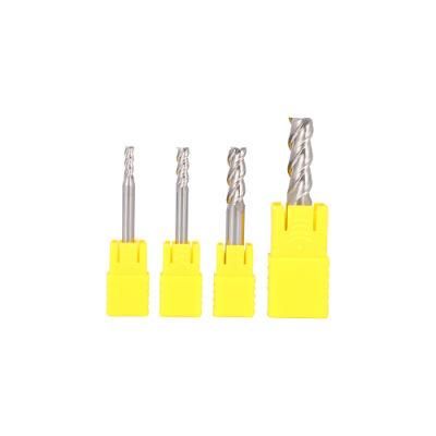 3 Flutes Carbide Aluminum Square End Mill Cutters