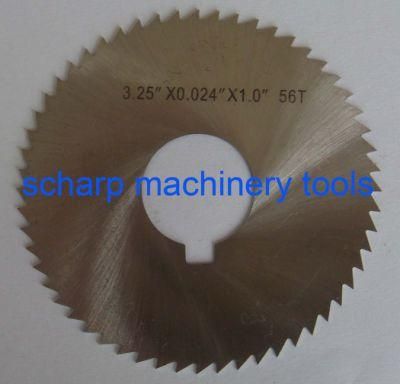 Ground HSS Slitting Saw Blade