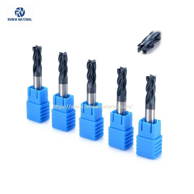 4 Flute Carbide Square Milling Cutter with Good Quality