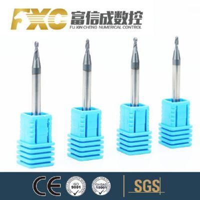 New Design Carbide Ball Nose End Milling Cutter with 2 Flutes