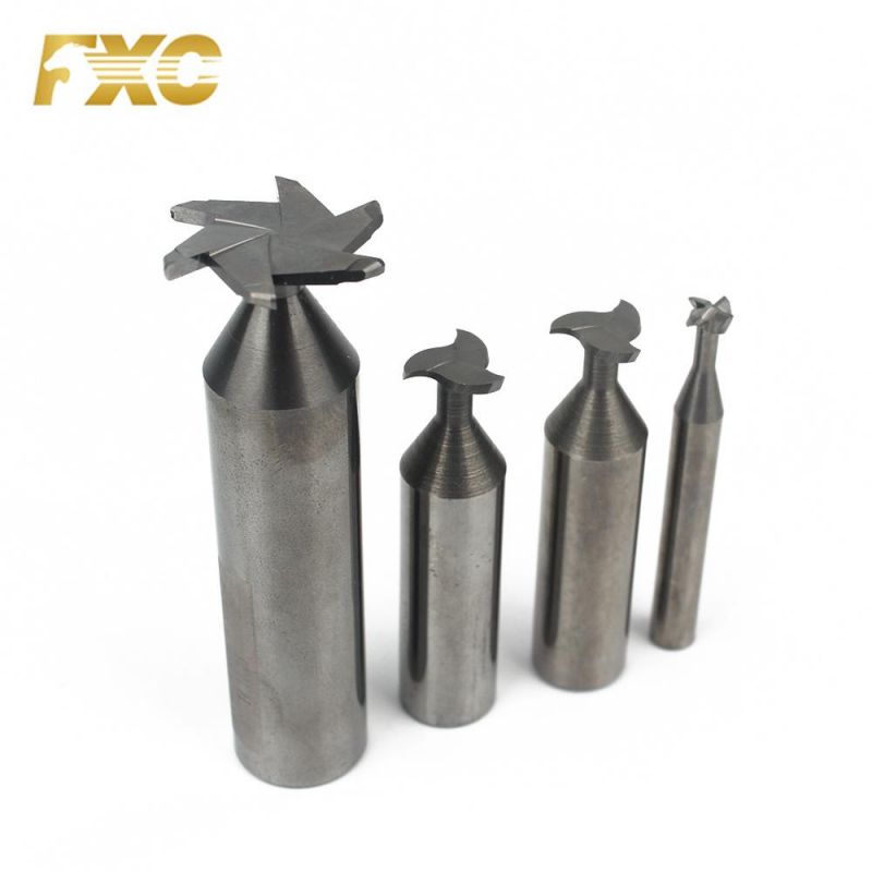 Tungsten Carbide Non-Standard HSS T-Slot Milling Cutters for Aluminum