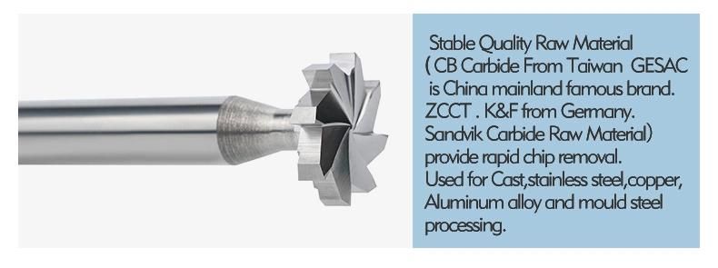 Bfl CNC End Mills Solid Carbide T-Slot End Mills