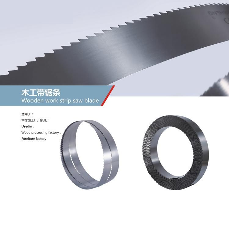 Woodworking Alloy Band Saw Blade Hardwood Saw Blade Carbide Wood Band Saw Blade