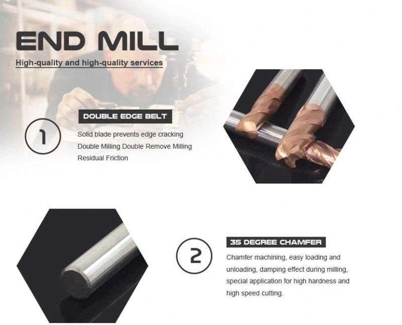 Best Quality Carbide End Mill Coating for Cutting Aluminum