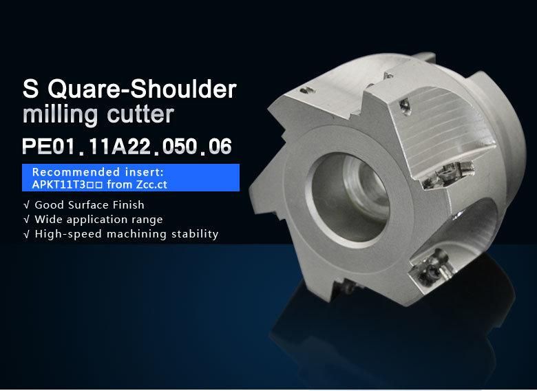 Zhuzhou Sant Indexable Square Shoulder Milling Cutter Tools