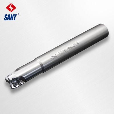 High Precision CNC Square Shoulder Milling Cutter Tool From Zhuzhou Sant