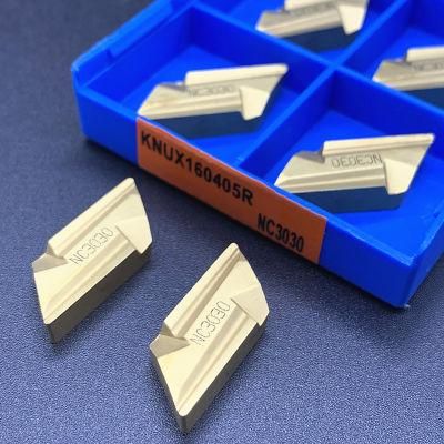 Wear-Resistant and Durable Knux 160405 Carbide Lathe Insert Profile Insert